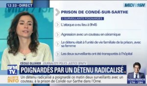Un détenu radicalisé a poignardé deux surveillants pénitentiaires à Condé-sur-Sarthe, dans l'Orne