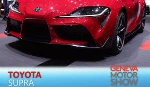 Toyota Supra en direct du salon de Genève 2019