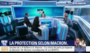 La protection selon Emmanuel Macron (1/2)