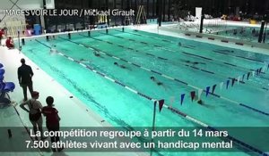 Alain Bernard parraine les sportifs des "Special Olympics"