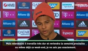 25e j. - Gnabry : "Vraiment désolé pour Coman"