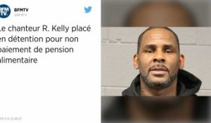 Le chanteur R. Kelly placé en détention pour non paiement de pension alimentaire