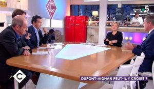 Anne-Elisabeth Lemoine exclut Nicolas Dupont-Aignan de "C à vous" après un vif accrochage avec Patrick Cohen