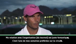 Indian Wells - Nadal : "Une de mes semaines préférées sur le circuit"