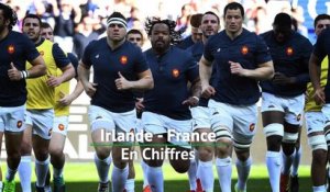 VI Nations - Irlande vs. France en chiffres