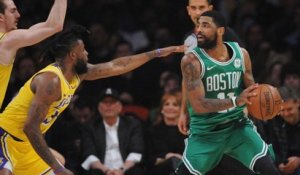 NBA - Irving et les Celtics balayent les Lakers