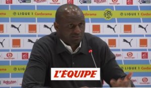 Vieira «Beaucoup de frustration» - Foot - L1 - Nice