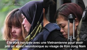 Assassinat du demi-frère de Kim: une Indonésienne libérée