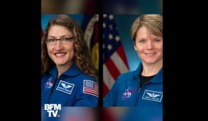 Deux femmes partiront en mission dans l'espace pour la première fois