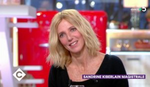 Sandrine Kiberlain magistrale ! - C à Vous - 11/03/2019