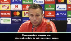 8es - Arthur : "Nous respectons beaucoup cette équipe de Lyon"