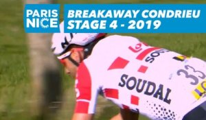 Breakaway Condrieu  - Étape 4 / Stage 4 - Paris-Nice 2019
