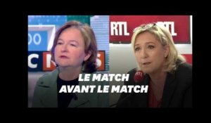 Marine Le Pen et Nathalie Loiseau: duel sur fond d&#39;élections européennes