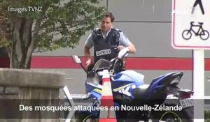 Des mosquées attaquées en Nouvelle-Zélande