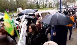 Marche pour le climat à Verdun avec les élèves du lycée Margueritte