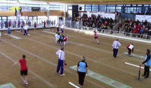 Premier tour, tir en relais, Finales, N2 Balaruc-les-Bains contre Saint-Martin en Haut, N1F Bièvre Isère II contre Saint-Vulbas II, Saint-Maurice l'Exil 2019