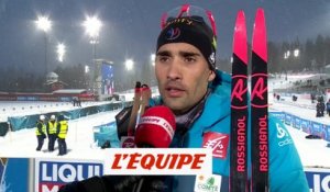 Fourcade «C'est uniquement de ma faute» - Biathlon - CM (H)