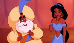 Extrait du film animé Aladdin - Jasmine a le droit d’être avec Aladdin