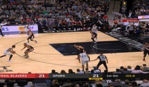 NBA : Les Spurs réussissent le grand huit contre Portland