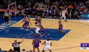 Los Angeles Lakers at New York Knicks Recap Raw