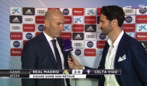 L'échange très sympa entre Zidane et Bein après le match du Real !