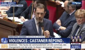 Christophe Castaner: "Tous les moyens seront mis en oeuvre pour qu'à Paris, Bordeaux, Nice, il ne se passe pas ce qu'il s'est passé samedi"