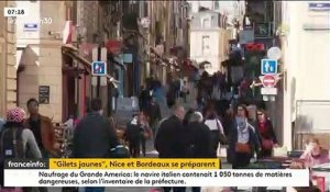 Gilets Jaunes : Ailleurs qu'à Paris, l'inquiétude des commerçants se fait sentir à Bordeaux et Nice à la veille d'une nouvelle mobilisation - Vidéo