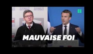 Macron répond à Mélenchon sur les militaires de l&#39;opération Sentinelle