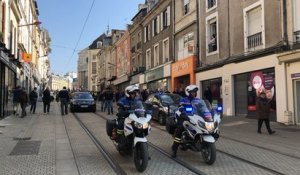 Manifestation des Gilets Jaunes au Mans