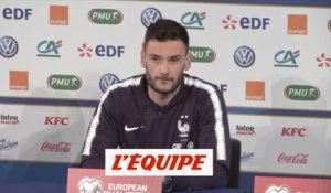 Lloris «L'ambition de gagner» - Foot - Euro (Q) - Bleus