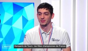 L'invité de la rédaction - 25/03/2019 - Romain BOURNAND - Entraîneur de l'équipe féminine des Remparts de Tours