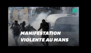 Au Mans, la manifestation de forains a dégénéré en violents affrontements