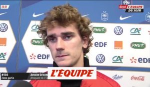 Griezmann «On est en pleine confiance» - Foot - Bleus