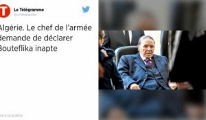 Algérie. Le chef de l'armée demande qu'Abdelaziz Bouteflika soit déclaré inapte à présider