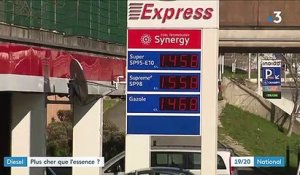 Diesel : plus cher que l'essence ?