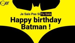 Happy birthday Batman !