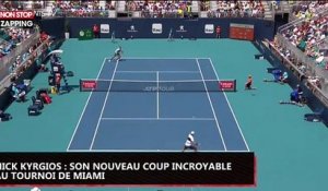 Nick Kyrgios : son nouveau coup incroyable au tournoi de Miami (vidéo)