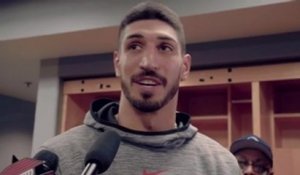 Kanter: "We Facetimed with [Nurkic] before the game and brought him into the huddle"
