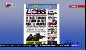 REPLAY - Revue de Presse - Pr : MAMADOU MOUHAMED NDIAYE - 29 Mars 2019