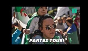 Les Algériens ont défilé en foule immense pour un renouvellement du pouvoir