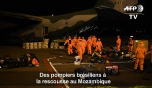 Des pompiers brésiliens à la rescousse au Mozambique