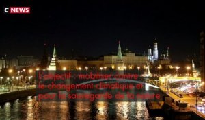Earth Hour : une centaine de monuments plongés dans le noir à travers le monde