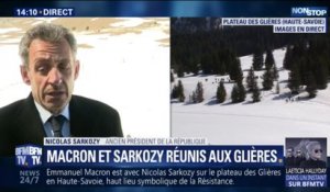 "Quand on est Président, il est impossible de satisfaire tout le monde." : Nicolas Sarkozy prône l'unité à l'hommage aux soldats du plateau des Glières