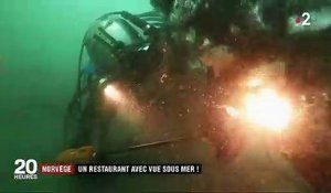 Norvège : un restaurant sous la mer