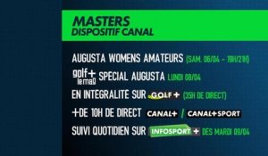 Golf - PGA Tour - Le dispositif antenne Masters Augusta