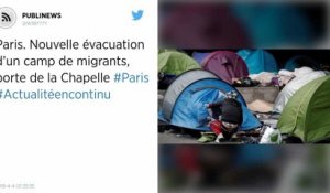 Paris. Nouvelle évacuation d’un camp de migrants, porte de la Chapelle