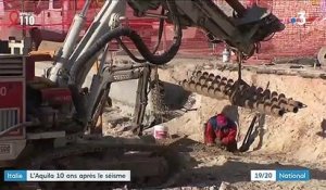 Italie : la difficile reconstruction de L'Aquila, dix ans après le séisme meurtrier
