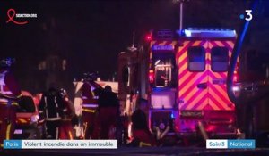 Paris : violent incendie dans un immeuble du 19e arrondissement