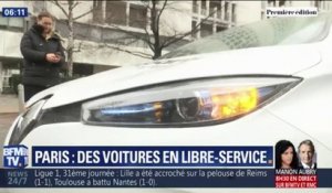 Huit mois après l'arrêt des Autolib', des voitures en libre-service font leur apparition à Paris