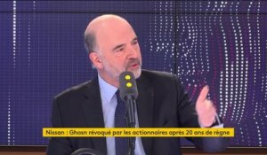 Carlos Ghosn "a droit à un traitement équitable", l'Europe envoie "des signaux appropriés croyez-le" a déclaré Pierre Moscovici, commissaire européen chargé des affaires économiques